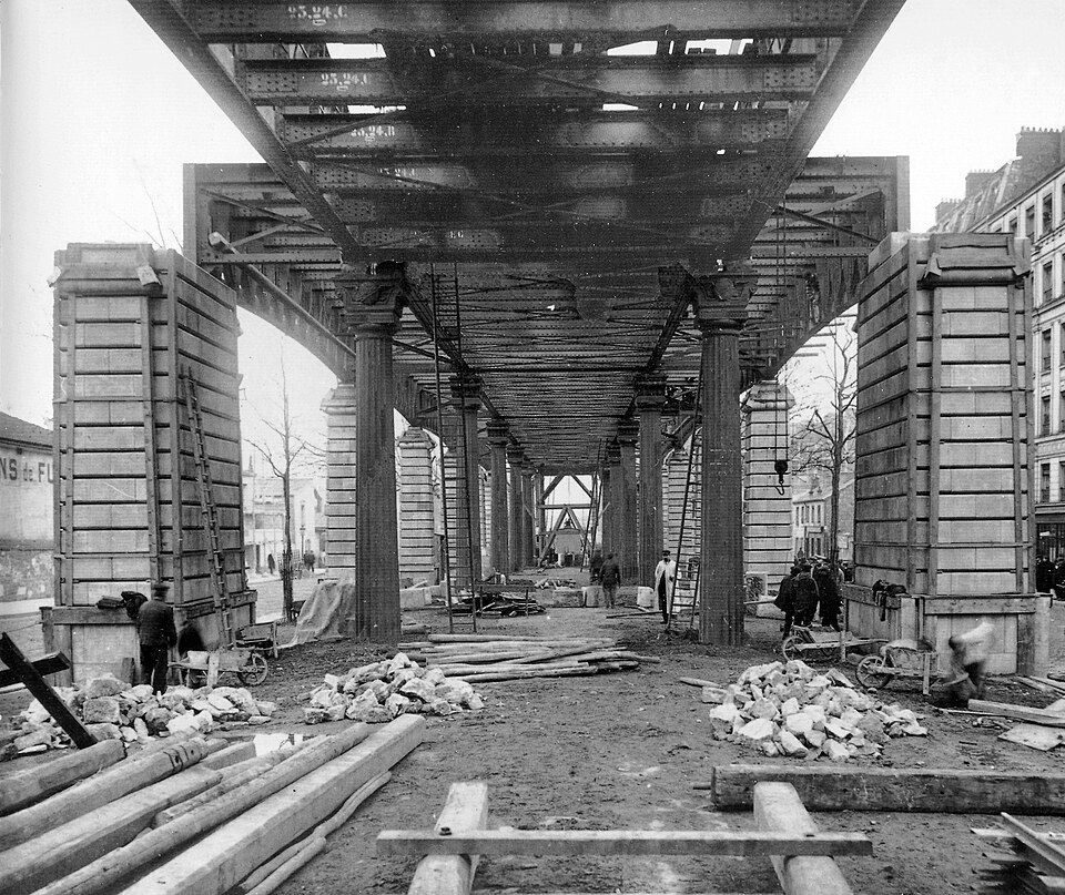 Sation Chevaleret Metro aerien rive gauche