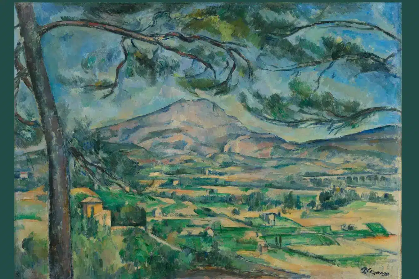 Paul Cezanne, The Montagne Sainte-Victoire with the Large Pine, presented in Cezanne and Us at the Grand Palais