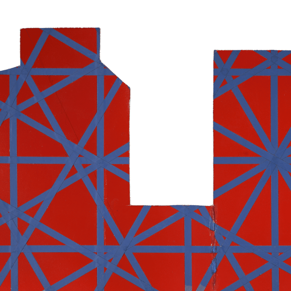 François Morellet artwork from Traits d’esprit at the Cité de l’architecture et du patrimoine in Paris