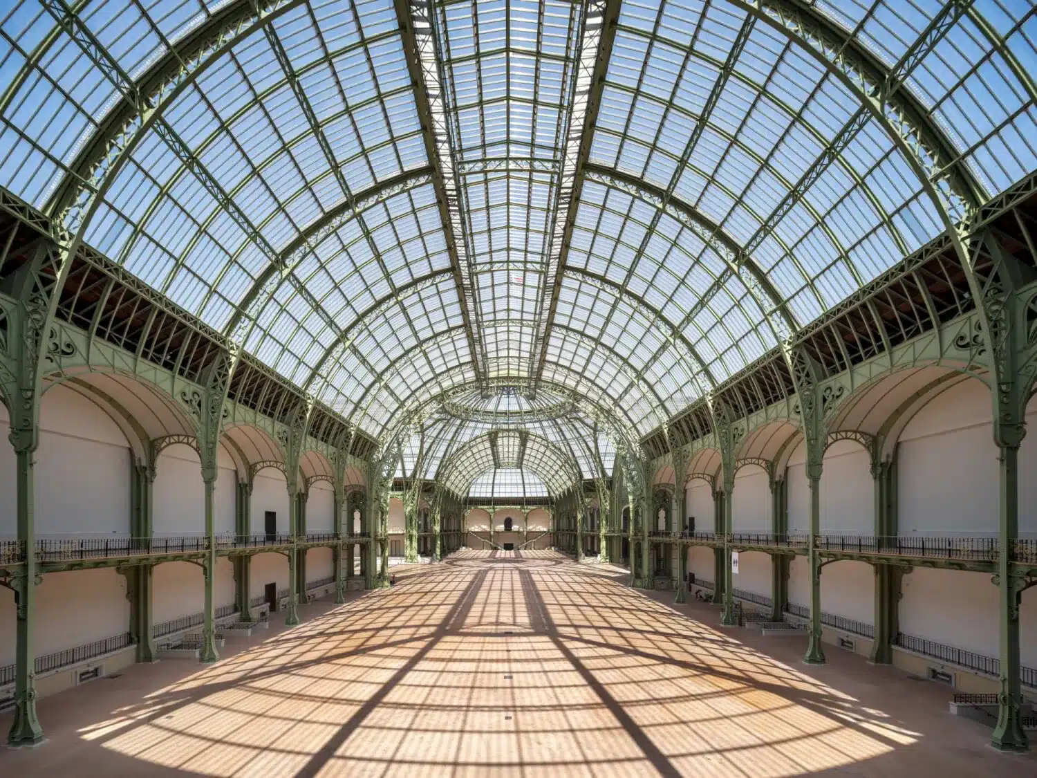 The Nave of the Grand Palais in Paris, venue for Art Basel Paris
